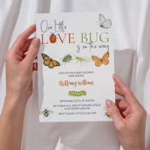 Kleine Liebe Bug Baby Shower Butterfly