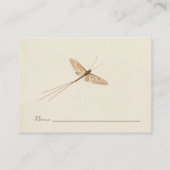 Kleine Liebe Bug Baby Shower Enclosure Card Begleitkarte (Rückseite)