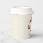 Kleine Liebe Bug Baby Shower Sticker Pappbecher (Rechts)