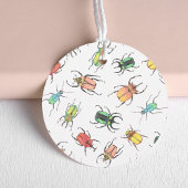 Kleine Liebe Bug Danke Baby Dusche Pink Käfer Geschenkanhänger