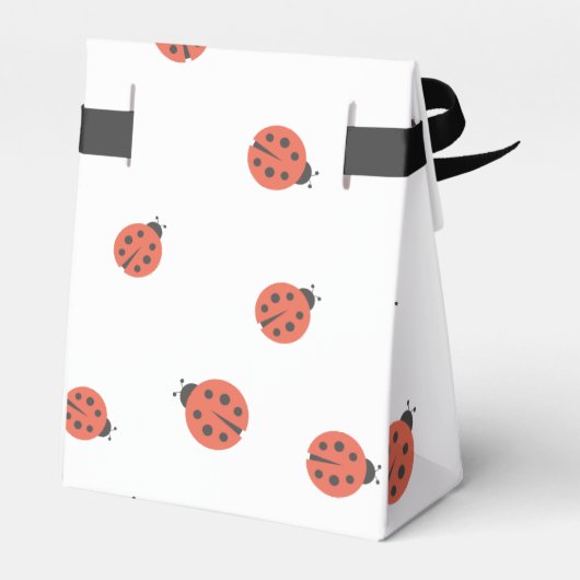 Kleine Liebe Bug Ladybug Baby Duwer Fevor Box Geschenkschachtel (Rückseite)