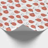 Kleine Liebe Bug Ladybug Geschenkpapier (Ecke)