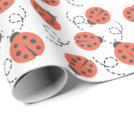 Kleine Liebe Bug Ladybug Geschenkpapier