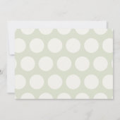 Kleine Liebe Bug Ladybug Girl Foto Geburtstag Einladung (Rückseite)