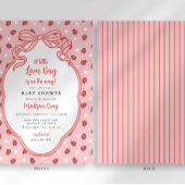 Kleine Liebe Bug on Way Baby Shower Einladung