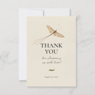 Kleine Liebe Bug Vintag Baby Dusche Danke