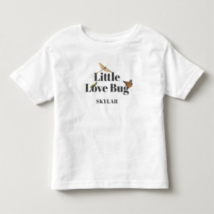 Kleine Liebe Bug Vintag Illustration Kleinkind T-shirt
