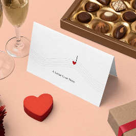 Kleine Liebe: Horizontale Jeden Anlaß-Karte Feiertagskarte