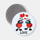 Kleine Liebe Magnet (Vorderseite/Rückseite)