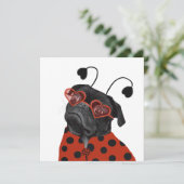 Kleine Liebe Mops | Mops Lovers (Stehend Vorderseite)