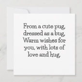 Kleine Liebe Mops | Mops Lovers (Rückseite)