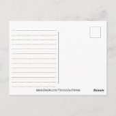 Kleine Liebe Postkarte (Rückseite)