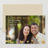 Kleine Liebe-Save the Date Mitteilung Einladung (Vorne/Hinten)