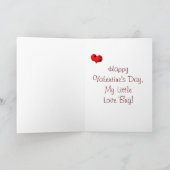 Kleine Liebe-Wanzen Feiertagskarte (Innenseite)