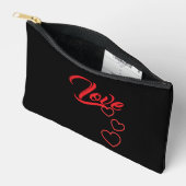 Kleine Liebe Zubehörtasche (Offen)