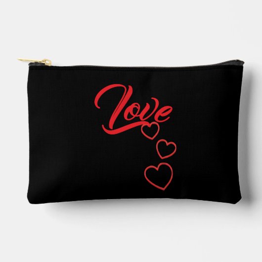 Kleine Liebe Zubehörtasche (Vorderseite)