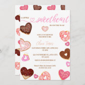 Kleine Liebesdusche Einladung (Vorne/Hinten)