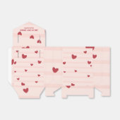 Kleine Liebesdusche Valentinstag Geschenkschachtel (Ungefaltet)