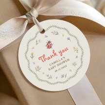 Kleine Liebeswanze Wildblumen-Baby-Party
