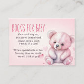 Kleine Lieblingsbücher für Babytickets Begleitkarte (Vorderseite)