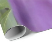 Kleine Lila Blüte Geschenkpapier (Rolleneckpunkt)