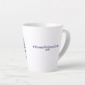 Kleine Lila LATTE Milchtasse (Rechte Ecke)