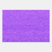 Kleine Lila Mosaikfliesen, Geschenktafeln Geschenkpapier Set (Vorderseite)