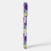 Kleine Lila und gelbe Stiefmütterchen Telefongehäu Case-Mate iPhone Hülle (Rückseite / Rechts)