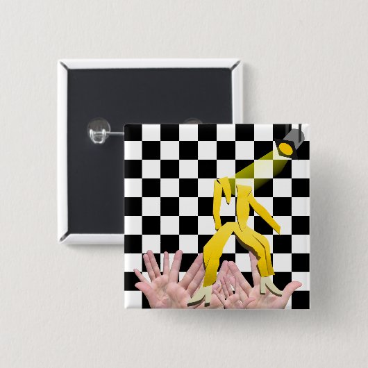 Kleine Lituthanier-Fraktion Eurovision Button (Vorne & Hinten)