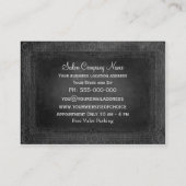 Kleine Londoner-Doppelt-Scheren Visitenkarte (Rückseite)