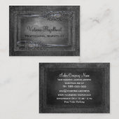 Kleine Londoner-Doppelt-Scheren Visitenkarte (Vorne/Hinten)