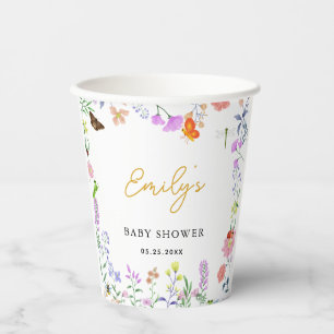 Kleine Love Bug Baby Shower Pappbecher