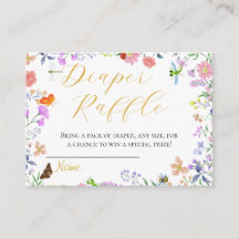 Kleine Love Bug Baby Shower Windelraffel