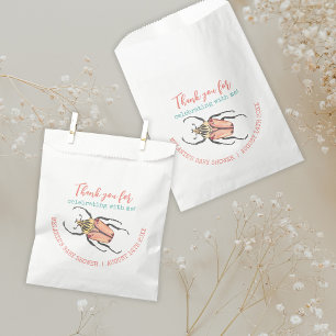 Kleine Lovebug Babydusche Danke Geschenktütchen