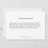 Kleine Mädchen direkt am Meer schöne Malkunst der  Ankündigung (Rückseite)