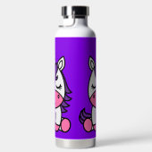 Kleine Mädchen kommen zurück zur Schule Trinkflasche (Rechts)