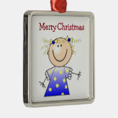 ***KLEINE MÄDCHEN*** KRISTMAS ORNAMENT AUS METALL (Rechts)