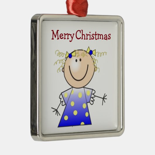 ***KLEINE MÄDCHEN*** KRISTMAS ORNAMENT AUS METALL (Rechts)