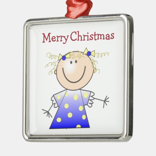 ***KLEINE MÄDCHEN*** KRISTMAS ORNAMENT AUS METALL (Links)