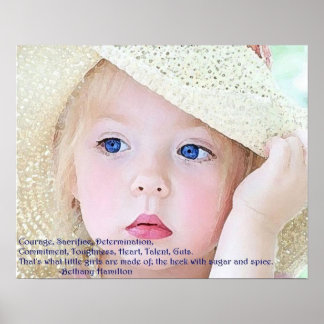 "Kleine Mädchen" Poster