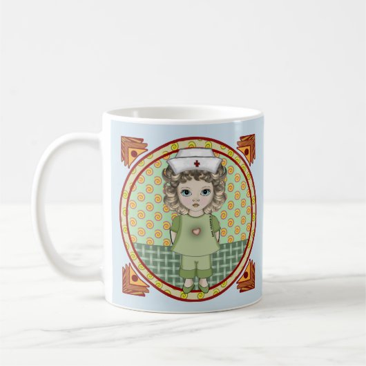 Kleine Mädchenschwester Kaffeetasse (Links)