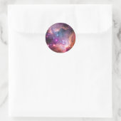Kleine Magellanic Wolke Runder Aufkleber (Tasche)