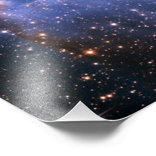 Kleine magellanische Cloud Fotodruck (Ecke)