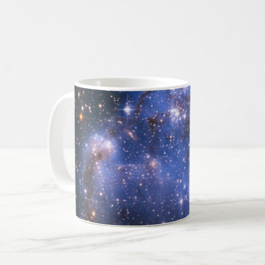 Kleine magellanische Cloud Kaffeetasse (Vorderseite Links)