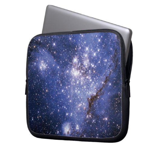 Kleine magellanische Cloud Laptopschutzhülle (Vorderseite Links)