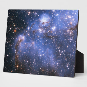 Kleine Magellansche Wolke Blaues Weltraumfoto 10x8 Fotoplatte