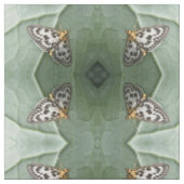 Kleine Magpie Moth Gemustertes Tierhandwerk Stoff (Muster)