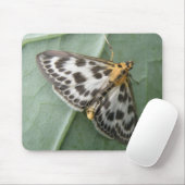 Kleine Magpie Moth Mousepad (Mit Mouse)