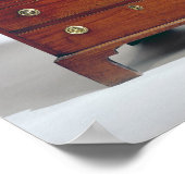 Kleine Mahagoni-Kommode von Sheraton Poster (Ecke)