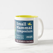 Kleine Mammal Symposium Tasse! Zweifarbige Tasse (VorderseiteRechts)